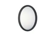 LED Bulkhead Oval Black 4000K IP66