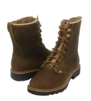 TEVA ROWENA LACE WOMEN SHORT BOOTS LEATHER BROWN US 10 /UK 8 /EU 41