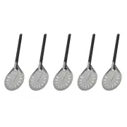 5X Turning Pizza Peel with 8 Inch Aluminum Round Pizza Paddle, 23.6 Inch3251