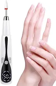 LeoLeozz Electric Nail Buffer - Cordless 3 Modes Adjustable Rechargeable Nail File | Fingernail Shiner Device, Manicure Pen Sander Polisher for Women