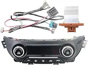 Heater Control AC Switch Automatic Air Conditioning Panel Assembly Kit Compatible for Hyundai IX25 Creta 2014-2017 Car