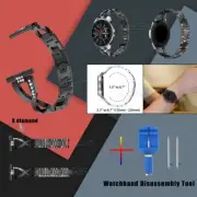 Nobility 46mm X diamond watchband&Disassembly Tool f Samsung Galaxy Watch 3 45mm
