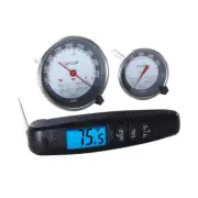Taylor, 3 Pc - Meat Thermometer Set | Digital + 2 Leave-In Sizes