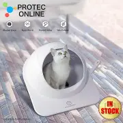 Pet Cat Litter Box Toilet Large Enclosed Splash-Proof Odor-Proof Space Capsule