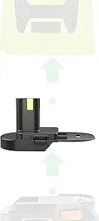 [NovaQuantic] Adapter Upgrade for Ryobi 18V Cordless Tools - Compatible with Ridgid 18V Batteries Installation and Power Supply (No Charging Function) - 1 Adapter Only