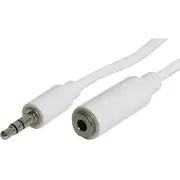 Comsol 3.5mm Male to Female Audio Extension Cable 3m