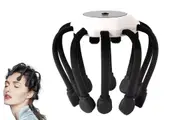 Electric Head Massager Claw Scalp Massage Tool with 5 Massage Modes and Timing-Black