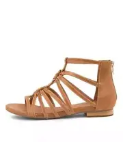 New Django & Juliette Pratik Tan Leather Womens Shoes Casual