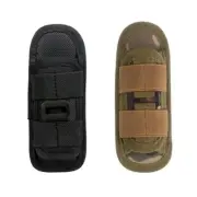 Portable Flashlight Holster Duty Belt Pouch Rotatable Clip 360 Degree Holder Q3