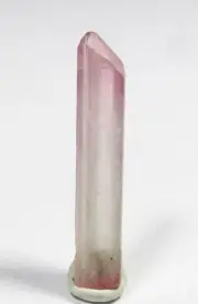 17.9 mm BI-COLOURED, DOUBLE TERMINATED TOURMALINE CRYSTAL, AFGHANISTAN