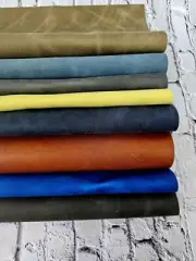 0.5kg: Pull Up Scraps | Offcuts | Pieces | Pack Genuine Leather