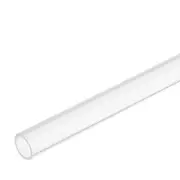 Acrylic Pipe Rigid Round Tube Clear 7mm(0.28") ID 9mm(3/8") OD 305mm(12")