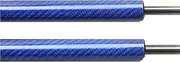 Tailgate Strut for Mitsubishi for Eclipse D38A 2 Door for Convertible 1994-1999 Rear Trunk Boot Gas Struts Springs Dampers Tailgate Lift Supports Gas Struts(Blue Carbon Fiber)