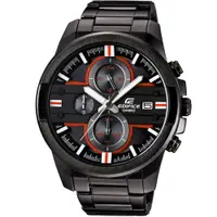 在飛比找蝦皮商城優惠-CASIO EDIFICE 系列 黑鋼極速賽車運動手錶 EF