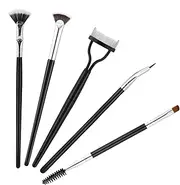 Eye Lash Brush - Foldable Curling Eyelash Brush Separator, Foldable Eyebrow Spoolie | Upper Lower Eye Lash Comb Separator Tool Curled Brow Spoolie For Women