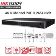 Hikvision iDS-7608NXI-I2/8P/X 8CH IP Home Security Camera System Video Recorder