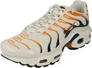 [Nike] Air Max Plus GS Running Trainers DV7083 Sneakers Shoes (UK 5.5 us 6Y EU 38.5, White Marina Kumquat Black 100)