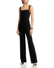 Black Halo Zorach Square Neck Jumpsuit