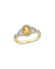 Rina Limor 10K 1.08 ct. tw. Diamond & Gemstone Ring