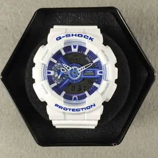 香港正品 假一賠百【現貨實拍】CASIO 卡西歐 G-SHOCK系列 運動電子手表 多功能防水表  情侶表 白藍