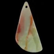 E16824# Natural Beautiful Multi-color Amazonite Pendant Bead Gemstone 1 Pcs