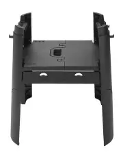[Weber] Stand with Side Table 6619 in Black