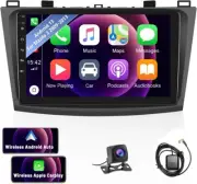 Car Stereo For Mazda 3 2009-2013 with Apple Carplay + Android Head Unit GPS Navi