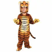Tiger Deluxe Cub Animal Zoo Jungle Safari Africa Book Week Child Boys Costume S