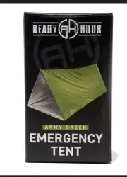 NEW Ready Hour Army Green Emergency Tent