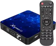 Android TV Box 12.0, X88 Pro 12 Android Box 2GB RAM 16GB ROM RK3318 Quad Core 6