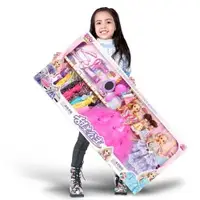 在飛比找樂天市場購物網優惠-芭比娃娃套裝大禮盒換裝洋娃娃兒童玩具