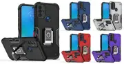 FOR Motorola Moto G Power 2022 XT2165DL OPTIMUM Ring Stand Case Cell Phone Cover
