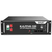 High-Capacity 5120Wh Lithium Battery Module Off-Grid Home Backup