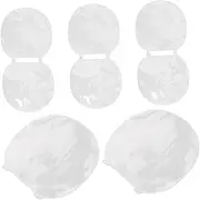 DECOMELODY 5Pcs Transparent Racket Guard Film Professional Table Tennis Protective Film for Extended Lifespan Portable Adhesive Supply for Penhold Rackets