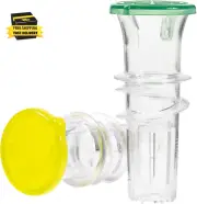 YZC Lemon Squeezer – 2-Pack Lemon-Juicer – Bpa-Free Plastic Lime Juicer– Compact