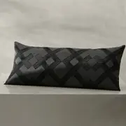 Boll & Branch Reserve Moderne Embroidered Lumbar Pillow with Insert