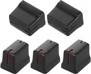 ifundom Mixer Caps 5pcs Potentiometer Cap Slider Knobs Replacement for Console Mixers Easy to Use