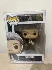 MARVEL Loki Mobius Pop! Vinyl #896 Bobble Head As NEW in Box + Pop Protector