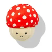 All Day Mushroom Fetch Ball Dog Toy Red