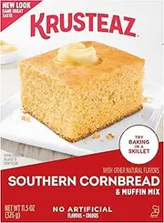 [Krusteaz] Southern Cornbread and Muffin Mix, 11.5-Ounce Boxes (Pack of 12)