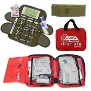 First Aid Kit Compact, Lightweight for Emergencies at Home, Workplace, Outdoors,