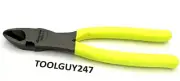 SNAP ON TOOLS NEW HI-VIZ Soft Grip 8" High-Leverage Diagonal Cutter 388ACF HV +
