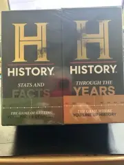 HISTORY Channel NEW Games Bundle - Stats & Facts and Through The Years -