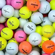 Second Chance 24 Mixed Golf Balls with Carry Bag | Mixed Golf Balls | Ideal for Practice and Play | Golf Ball Assortment | Convenient Carry Bag Included