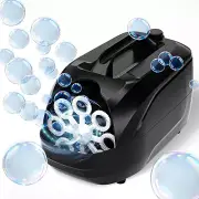 QINGBAO Bubble Machine - 4000+ Bubbles/Min Automatic Bubble Blower - Mini Bub...
