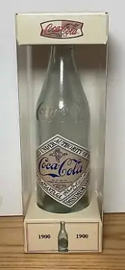 1900 Coca Cola Coke Bottle - 2000 Replica Commemorative Bottle - Collectible