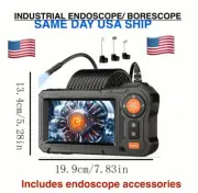 Industrial Endoscope Borescope 1080P HD 4.3'' Screen, 16.5 Ft Long, IP67 New