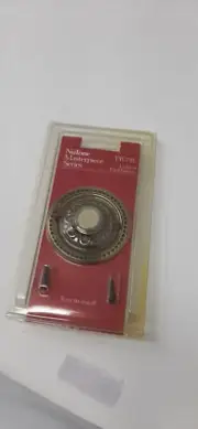 Vintage NuTone PushButton MT VERNON LIGHTED 3-1/8 x 1-5/8 #PB-20LV Old Stock