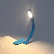 Mini Book Night 3 Light Color Adjustable Brightness Clip-On Study Reading Lamp