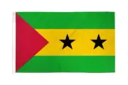 Sao Tome & Principe flag 2X3ft poly